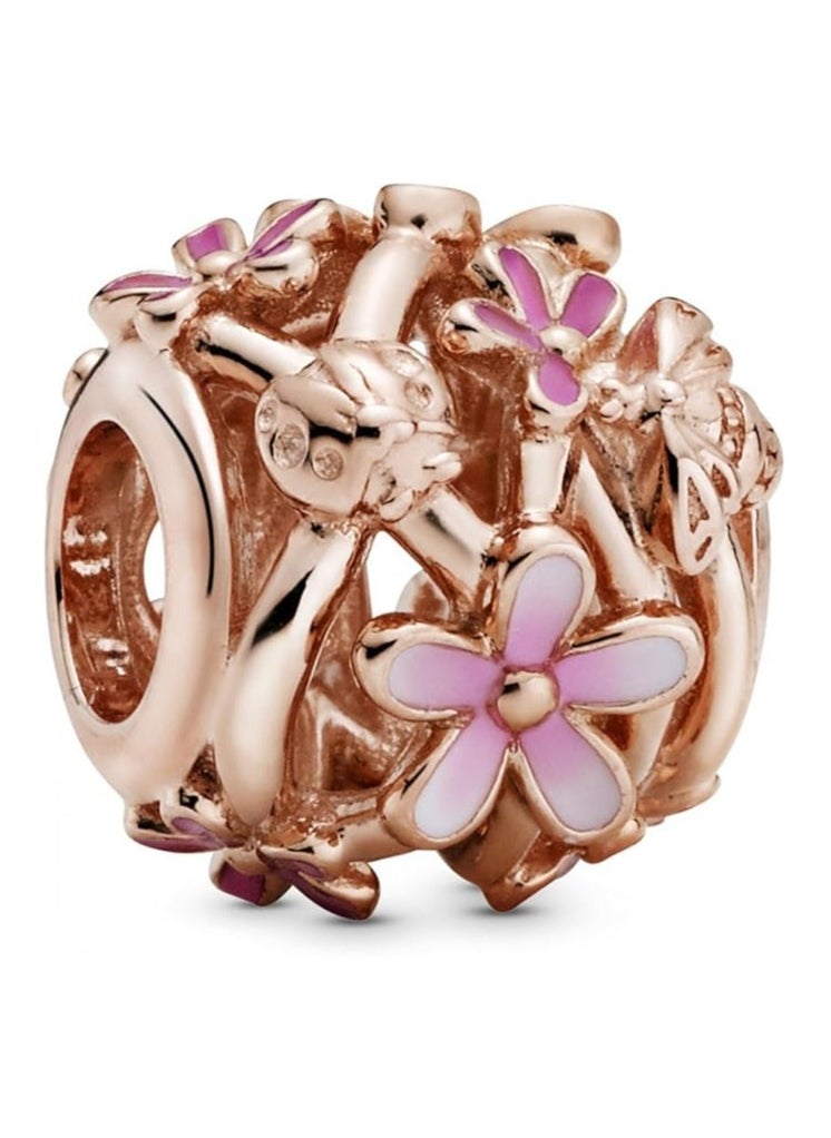 PANDORA - Pandora Garden 14k rose gold-plated Daisy collection - Image 1