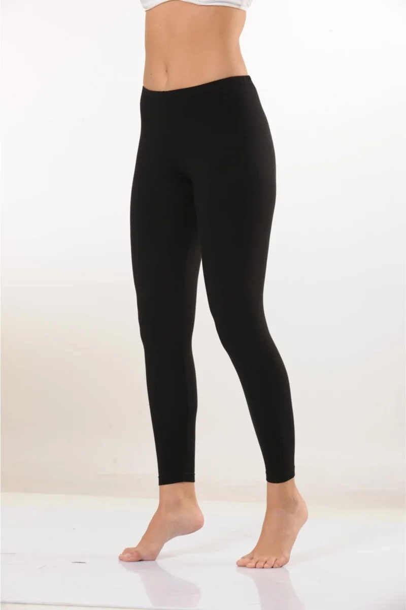 HMD 4003 Cotton Long Tights - Black