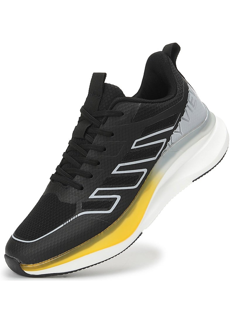 Sky View Men's Walking Shoes Running Comfortable Slip On Shoes Tennis Breathable Non Slip Athletic Gym Workout Sports Shoes Cross Training Sneakers With Non-Slip Backing - Image 3