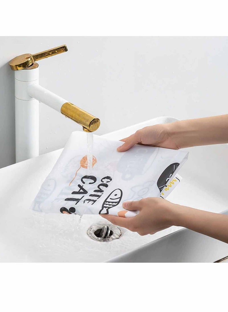 أغطية غبار الثلاجة أغطية الثلاجة والغسالة والمجفف العلوية المقاومة للغبار مع حقيبة تخزين بجيوب - Image 2