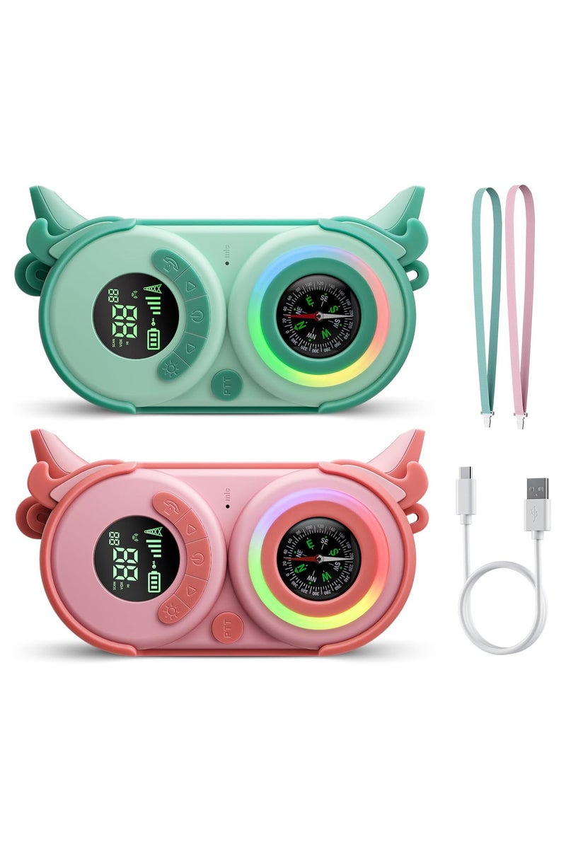 BlueFire Kids Adventure Walki Talky Toy M13 – 2 Pack Rechargeable Pretend-Play Light & Sound Exploration Set 🎮🧭🔋 | Outdoor Fun for Boys & Girls Ages 3-12 | Educational Imaginative Play Gift - Image 1