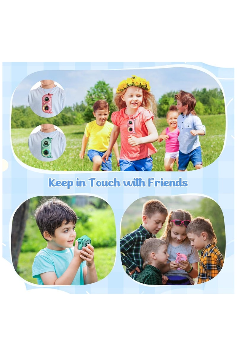 BlueFire Kids Adventure Walki Talky Toy M13 – 2 Pack Rechargeable Pretend-Play Light & Sound Exploration Set 🎮🧭🔋 | Outdoor Fun for Boys & Girls Ages 3-12 | Educational Imaginative Play Gift - Image 5