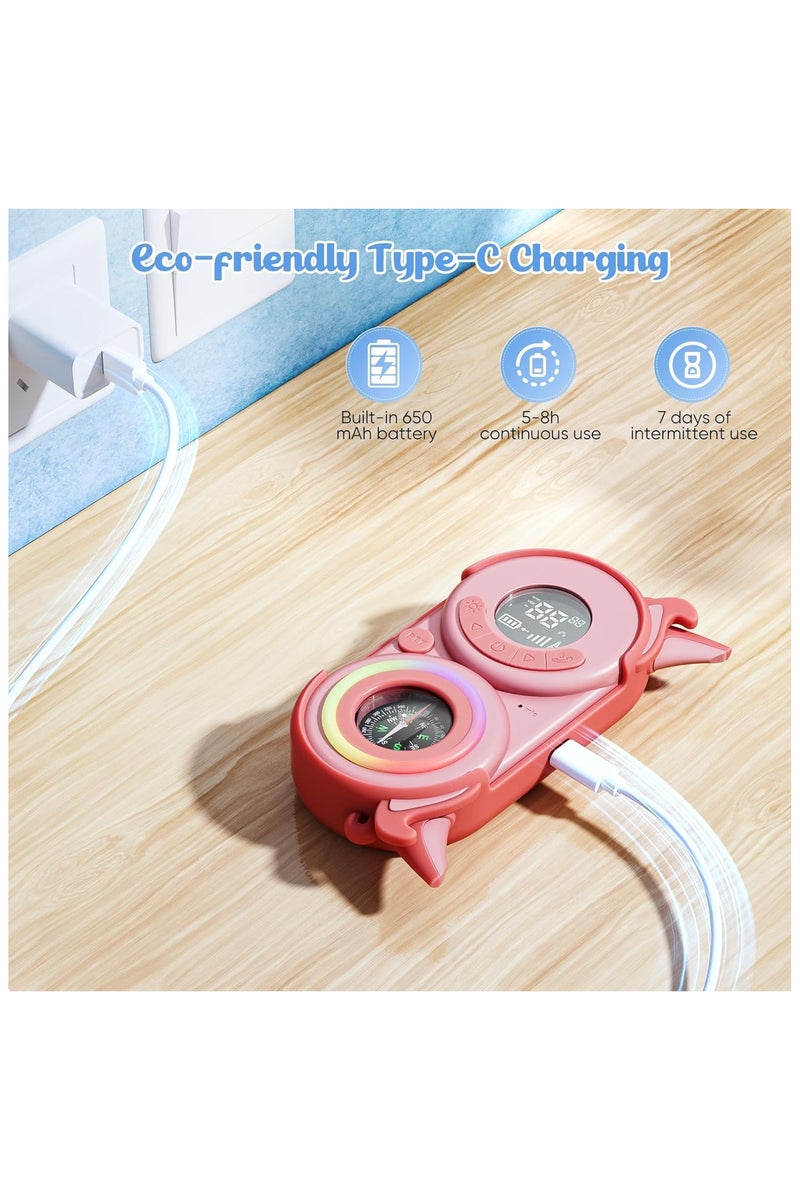 BlueFire Kids Adventure Walki Talky Toy M13 – 2 Pack Rechargeable Pretend-Play Light & Sound Exploration Set 🎮🧭🔋 | Outdoor Fun for Boys & Girls Ages 3-12 | Educational Imaginative Play Gift - Image 3