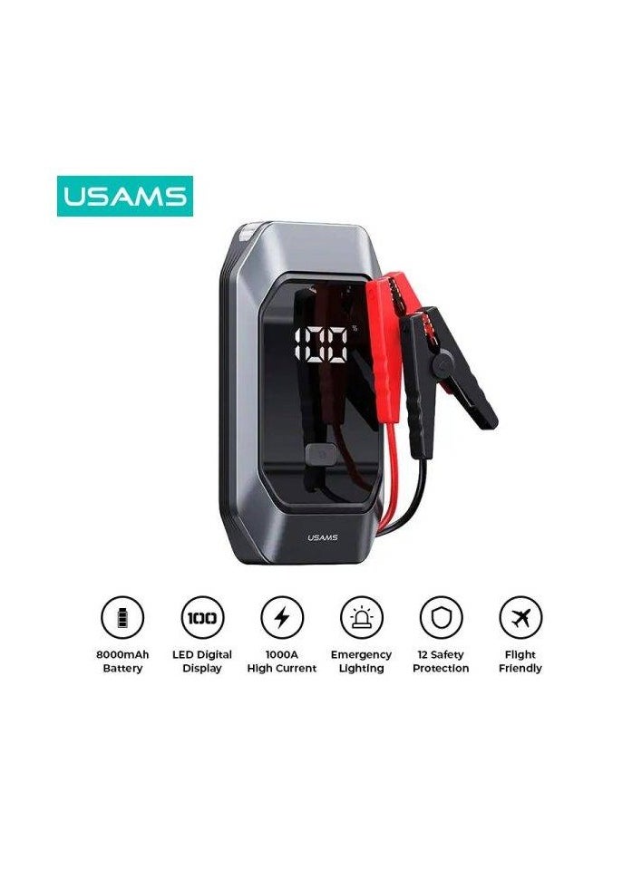 Usams USAMS US-ZB284 12v Car Jump Starter  - Image 3