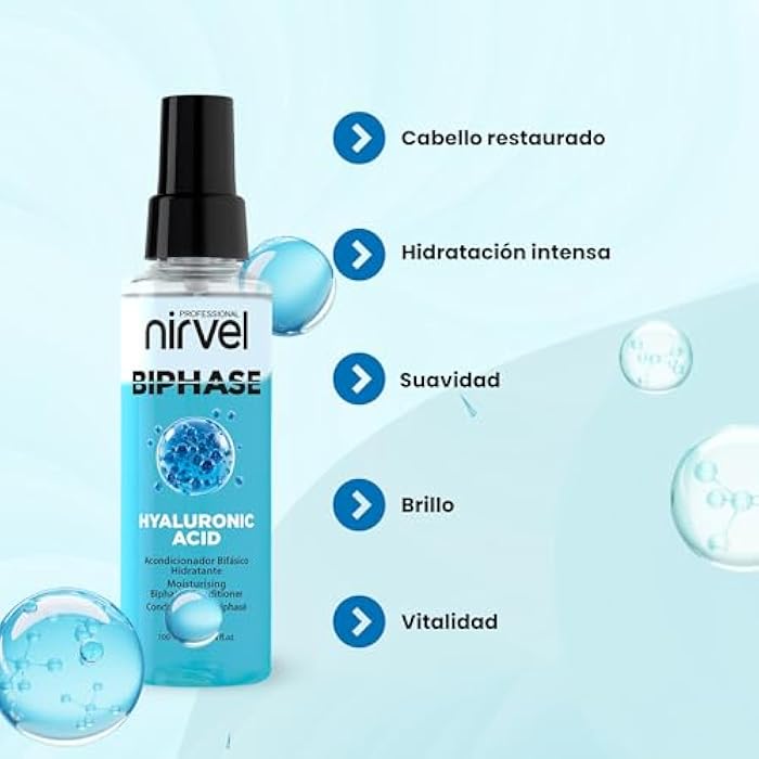 NIRVEL HYALURONIC ACID BIPHASE LEAVE-IN CONDITIONER TRAVEL SIZE - Image 4