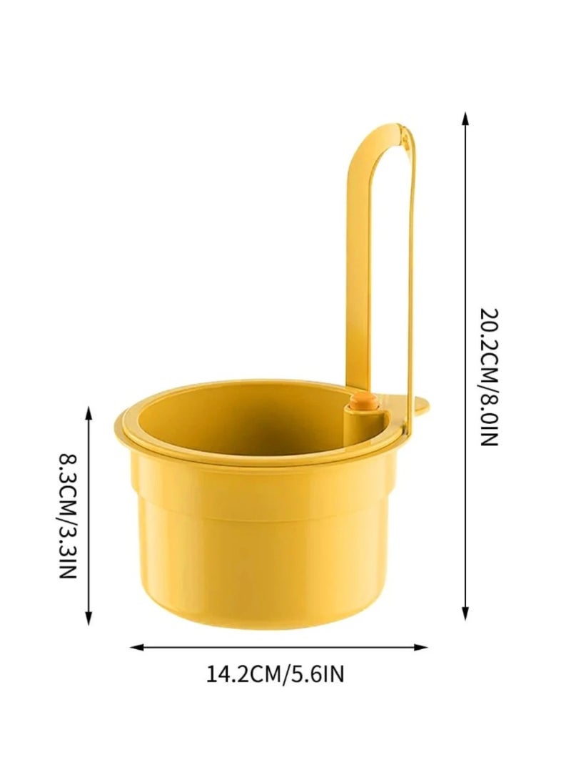 Automatic cleaning push type sink filter basket - automatic food waste drainage basket with detachable bottom, easy to install and remove, suitable for modern kitchen design, Push Drain Cover, Automatic Cleaning Filter, Push-Type Sink Accessory - Image 2