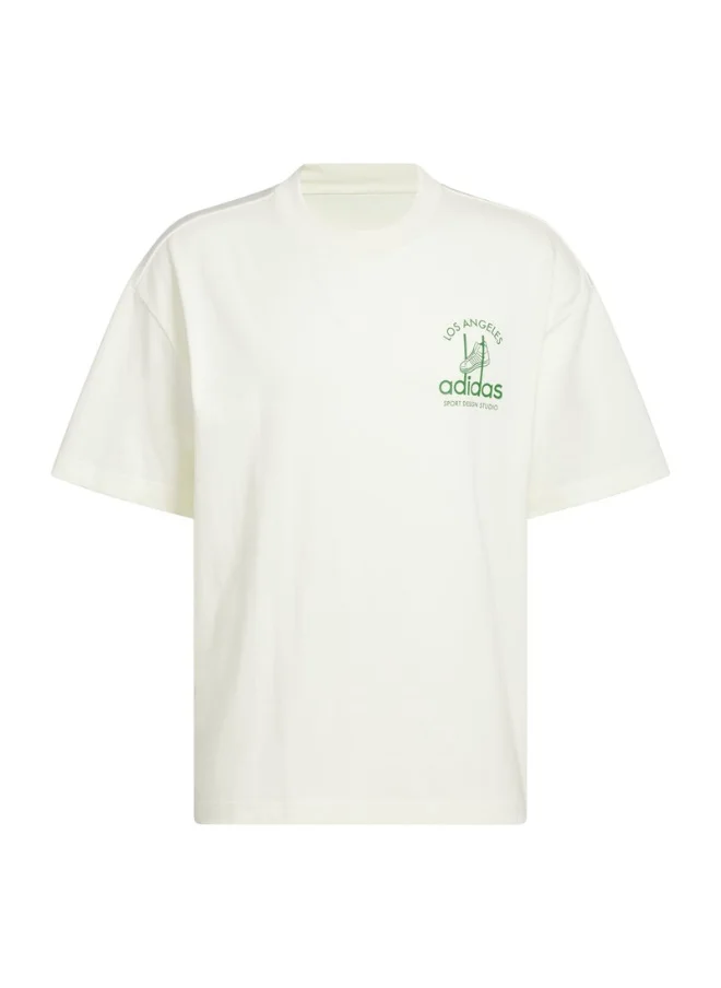 Adidas adidas ADI SD JABBAR Beige Originals Unisex T-SHIRTS