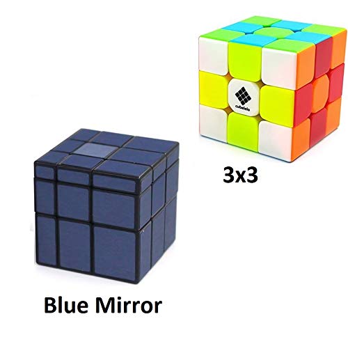 Cubelelo Drift 3x3 & Blue Mirror Cube Premium Gift Box | Speedcube Set for Kids & Adults | Smooth & Durable Puzzle Combo | Ideal Gift for Puzzle Lovers - Image 2