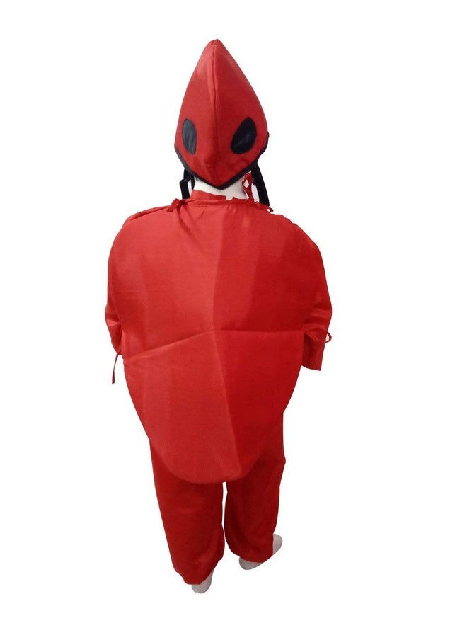 بوك ماي كوستيوم زي تنكري للأطفال من BookMyCostume بتصميم حشرات الدعسوقة، مناسب للأطفال من عمر 7 إلى 8 سنوات  - Image 3