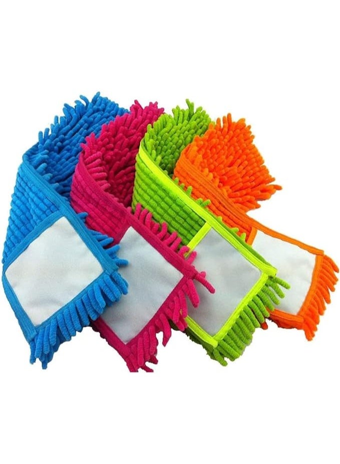 Super absorbent microfiber mop replacement for highly effective floor and surface cleaning with a soft design that protects floors (M) (3 pieces) - Image 1