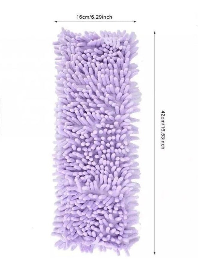 Super absorbent microfiber mop replacement for highly effective floor and surface cleaning with a soft design that protects floors (M) (3 pieces) - Image 5