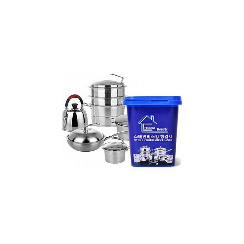 aaaOven And Cookware Cleaner, Multi-Use Aluminum Polishing Paste - 500 Gm Silver 500gramsttt - Image 5
