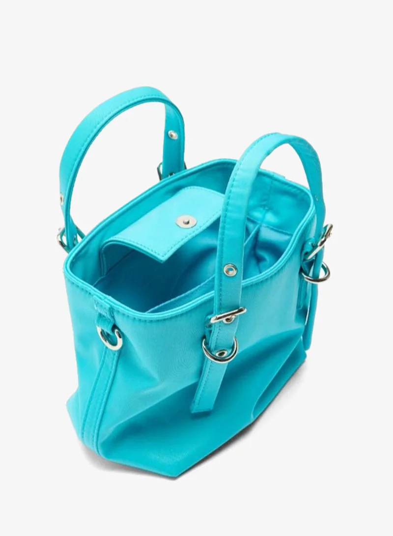 PARFOIS Blue Tote bag of nylon for Women | Best Price UAE