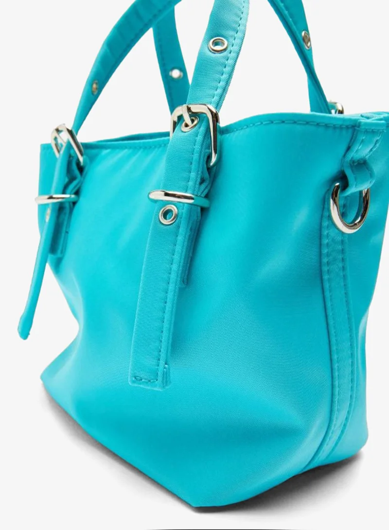 PARFOIS Blue Tote bag of nylon for Women | Best Price UAE