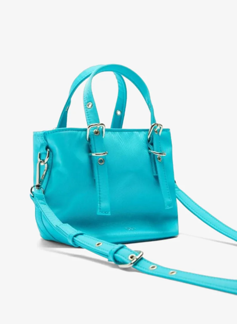 PARFOIS Blue Tote bag of nylon for Women | Best Price UAE