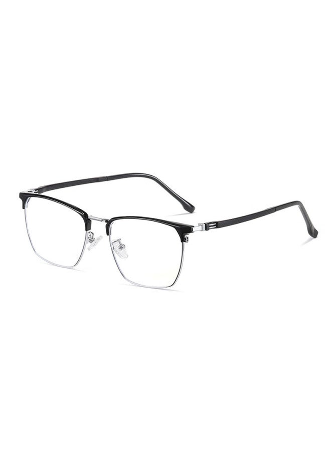Gogosoon Large Face Semi-rimless Reading Gl For Men, High Definition Ultra-light Eye Protection Anti-blue Light Fashionable Presbyopic Gl For Middle-aged And Elderly High-end Wome - Image 4