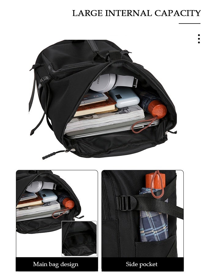 DUNISO Sports Gym Bag with Wet Pocket & Shoes Compartment, Travel Backpack Weekender Overnight Bag for Travel Gym Yoga Travel Duffel Bag for Men and Women Lightweight - Image 4