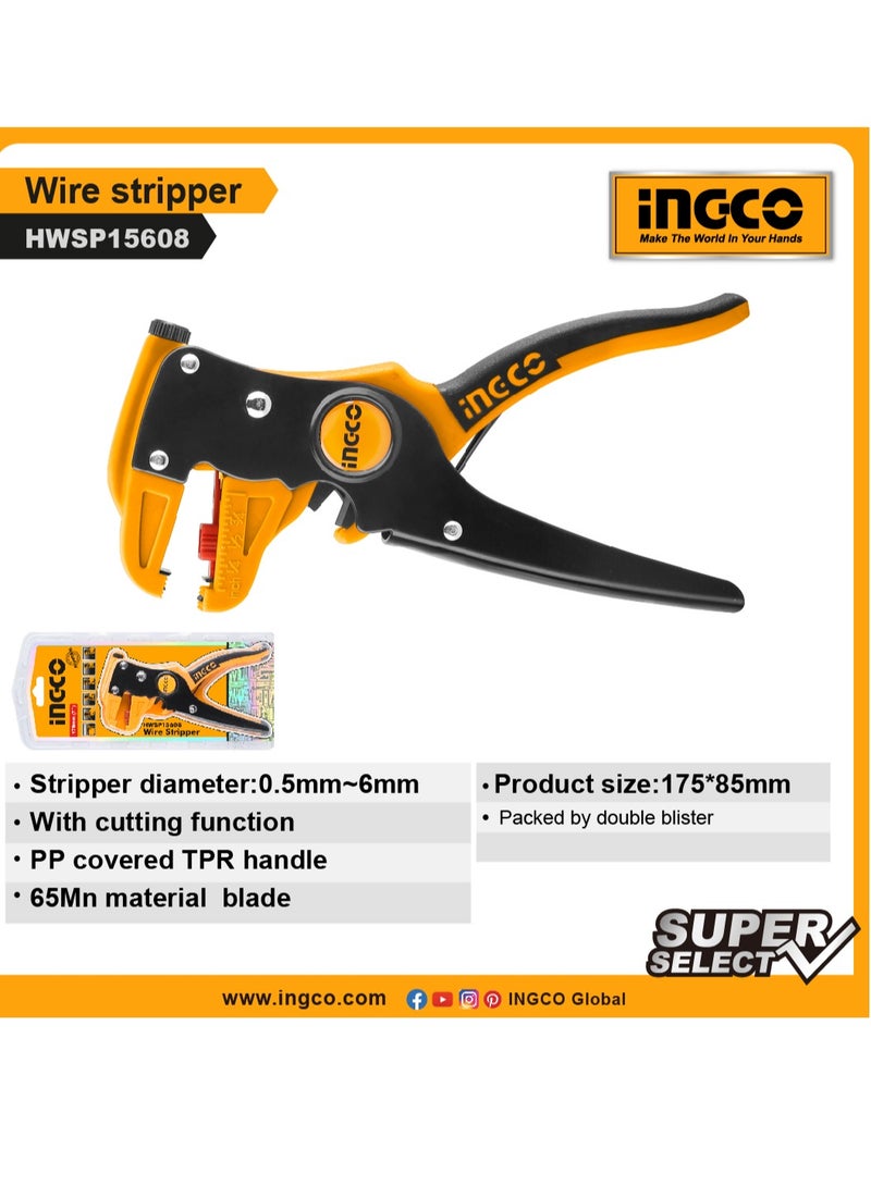 إنجكو أداة تجريد الأسلاك من INGCO - موديل HWSP15608 - Image 4