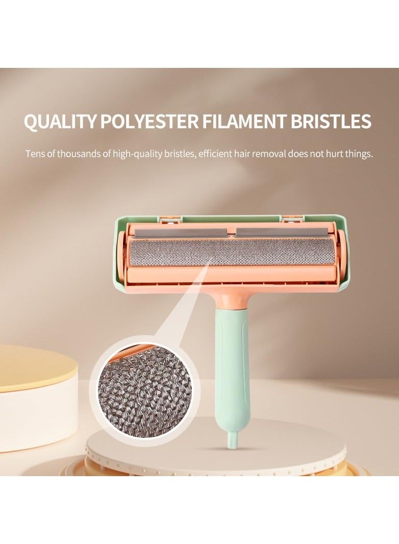 SYOSI Pet Hair Remover Roller, Reusable Lint Roller Furniture Hair Removal Fur Roller Lint Roller Pet-friendly Lint Roller Sticky Lint Rollers Effortless Dog Hair Cleaner for Clothes, Pet Hairs, Carseats - Image 4
