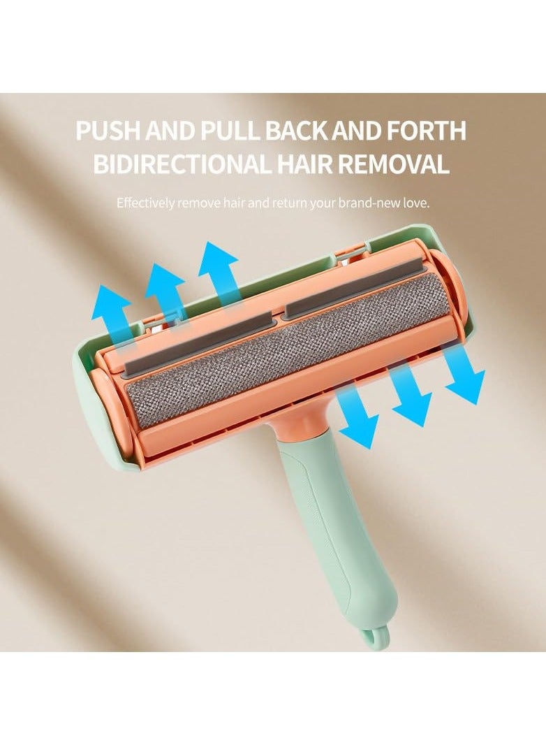 SYOSI Pet Hair Remover Roller, Reusable Lint Roller Furniture Hair Removal Fur Roller Lint Roller Pet-friendly Lint Roller Sticky Lint Rollers Effortless Dog Hair Cleaner for Clothes, Pet Hairs, Carseats - Image 2