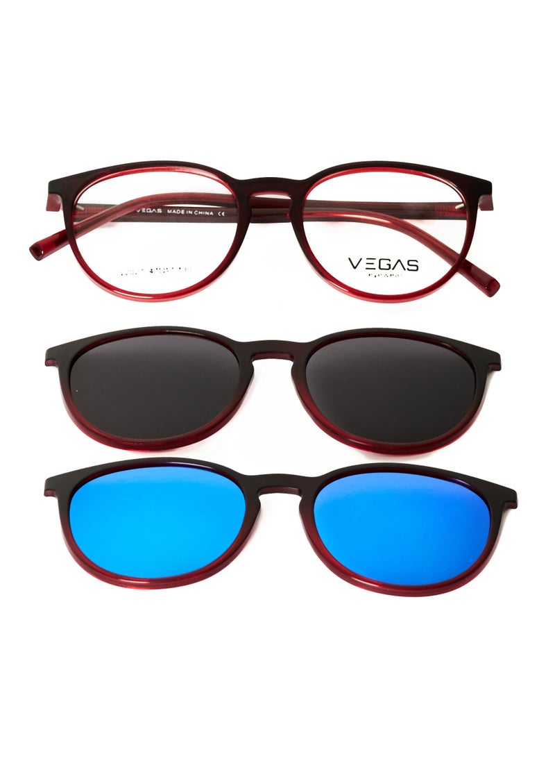 VEGAS KIDS Clip-on VEGAS V2027k - Maroon  - Image 2