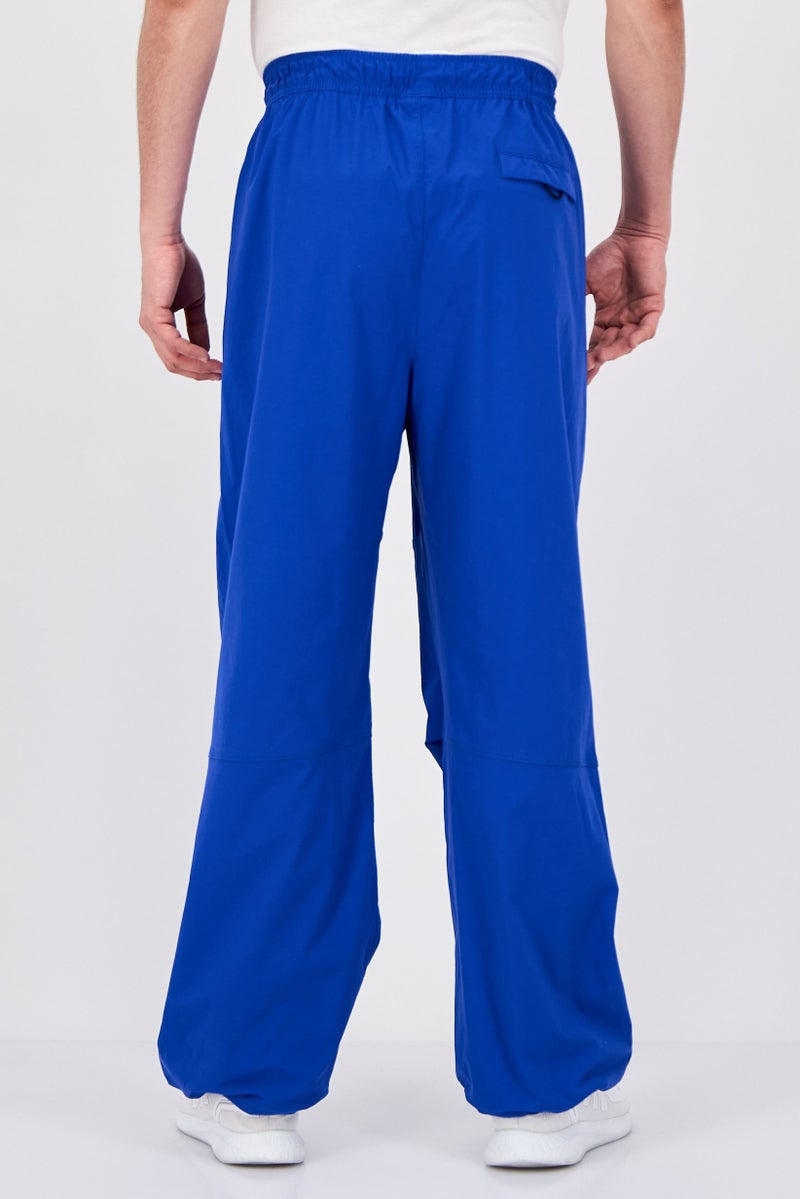 Nike Men Oversized Fit Brand Logo Training Track Pants, Royal Blue - Image 3