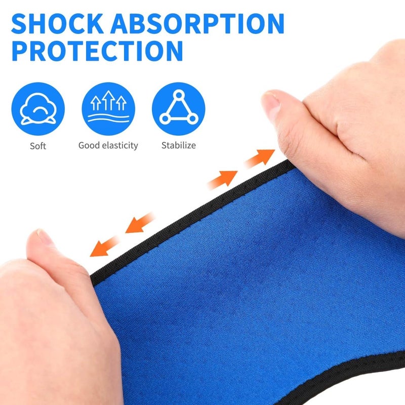 EXCEART SBR Double Shoulder Brace - Double Shoulder Support Wrap Protector Shoulder Strap Brace for Outdoor Hiking Lifting Sports - Image 2
