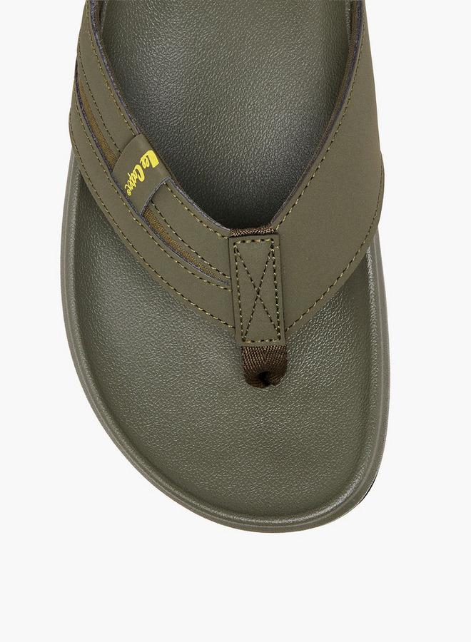 Lee Cooper Men Solid Flip-Flops - Image 3