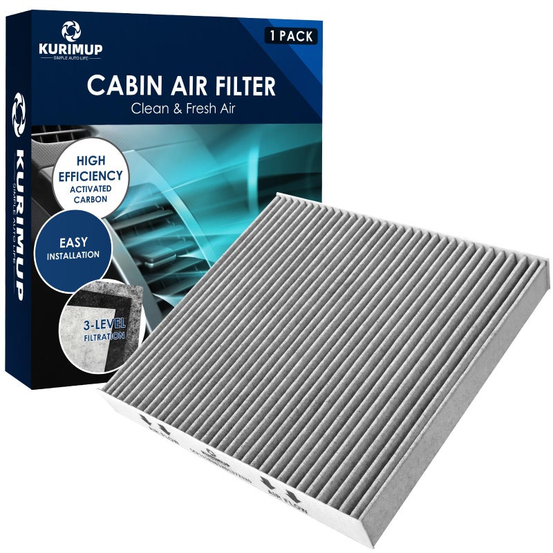 KURIMUP CF11183 Premium Cabin Air Filter with Activated Carbon, Fit for Dodge Durango (2011-2023), Jeep Grand Cherokee (2011-2021)/Grand Cherokee WK (2022) - Image 1