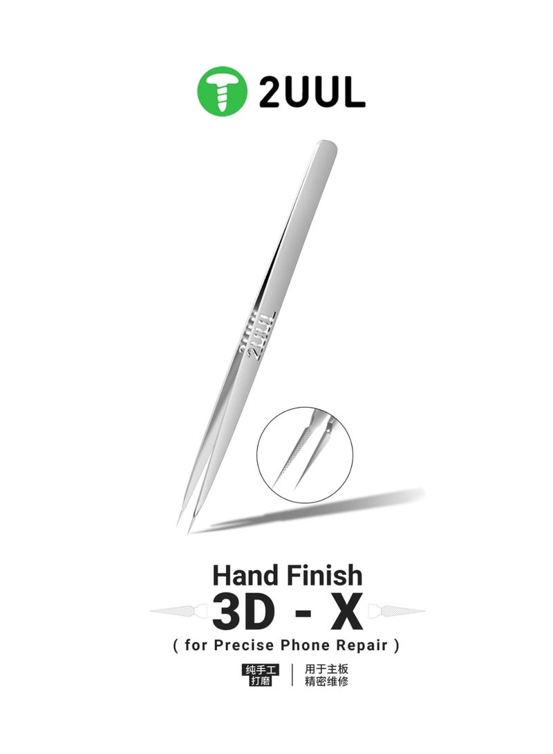 تو يو يو ال ملقط 2UUL TW02 3D-X تشطيب يدوي دقيق لصيانة الهواتف والإلكترونيات - Image 1