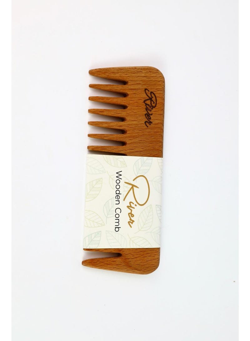 River comb made from premium maple wood - Image 1