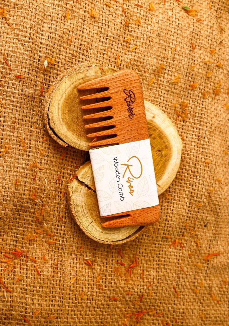 River comb made from premium maple wood - Image 3