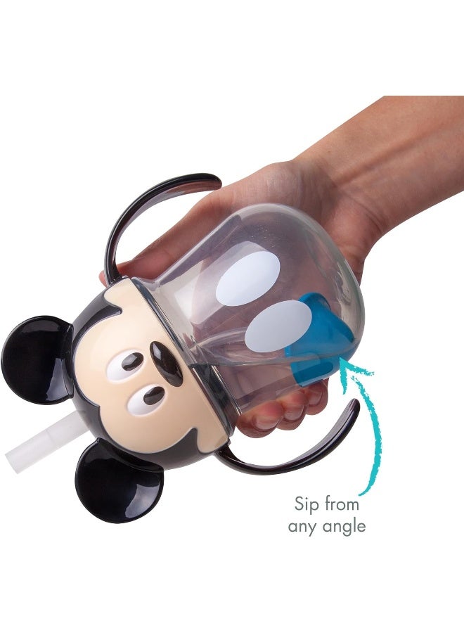 The First Years Mickey Mouse Straw Sippy Cup 7oz - Image 3
