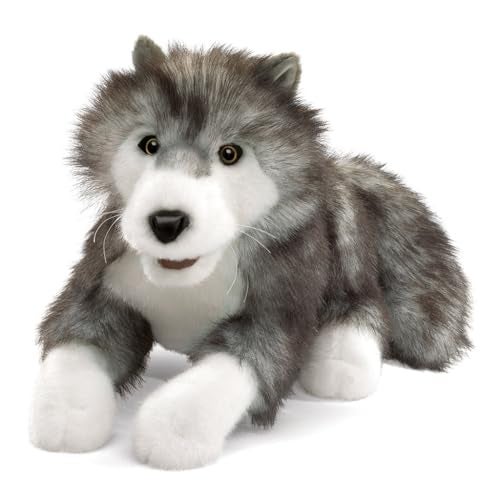 Folkmanis Timber Wolf Hand Puppet - Image 5