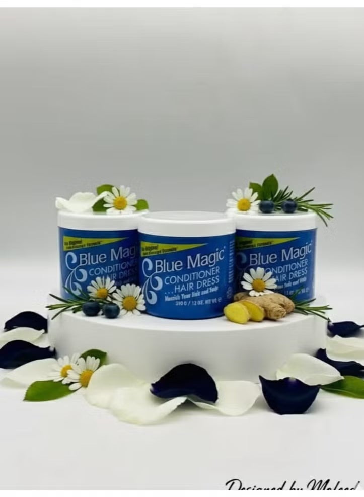 بلو ماجيك بلسم الشعر بتركيبة مضادة للتكسر 3 قطع