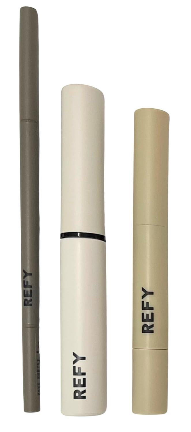 طقم حواجب REFY 30 Stage مع بومادة ونقطة داكنة