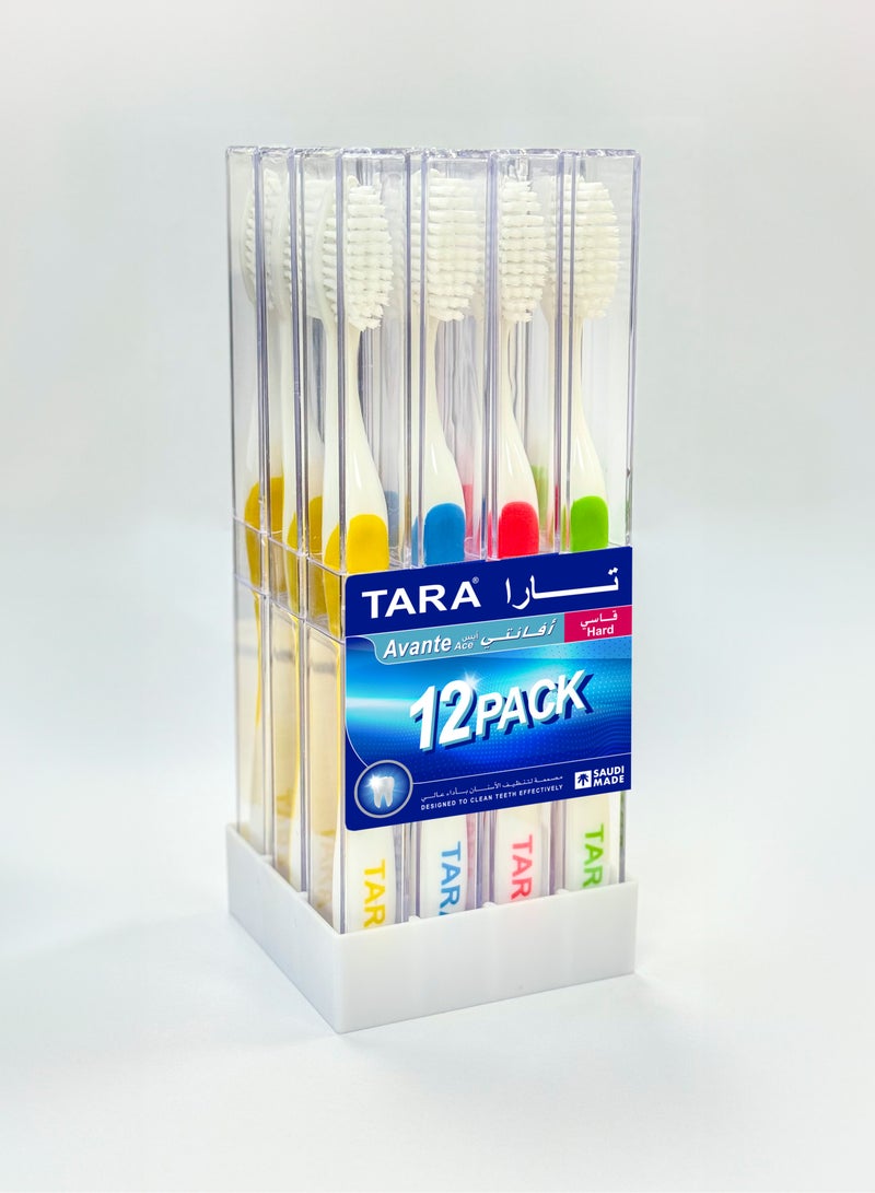 TARA Ace Hard Toothbrush Promo Pack (12 Pack) - Image 1