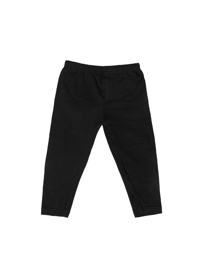 YOKS Girl's Capri Leggings Black (8) - Image 1