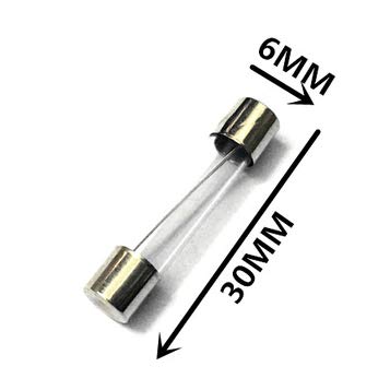 CentIoT - 6 × 30مم - صمامات زجاجية سريعة الانفجار - 250V 2PCS (6مم سريع 30A) - Image 2