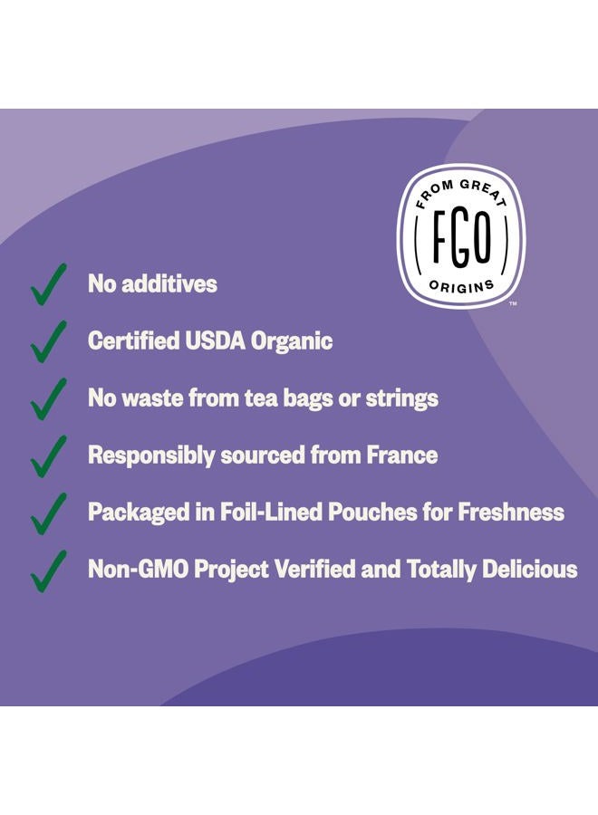 FGO Organic Dried Lavender Flowers, Extra Grade Dried Buds, Imported From France for Culinary or Sachet Bags, 4oz, Packaging May Vary (Pack of 1) - Image 3