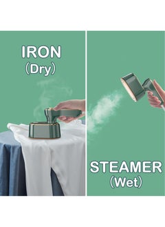 Generic Steamer Iron for Clothes Travel Mini,High-Power Handheld Garment Steamer Clothes Steamer Portable Steam Iron 5s Fast Heat-up Ironing Wrinkle Remover -1000W 100ML,Wet and dry use  - Image 3