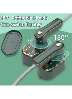 Generic Steamer Iron for Clothes Travel Mini,High-Power Handheld Garment Steamer Clothes Steamer Portable Steam Iron 5s Fast Heat-up Ironing Wrinkle Remover -1000W 100ML,Wet and dry use  - Image 2