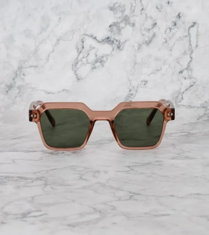 Explicit Poets Explicit Poets Unisex ELLIOT Champagne - Green Stylish Sunglasses, 12EP4