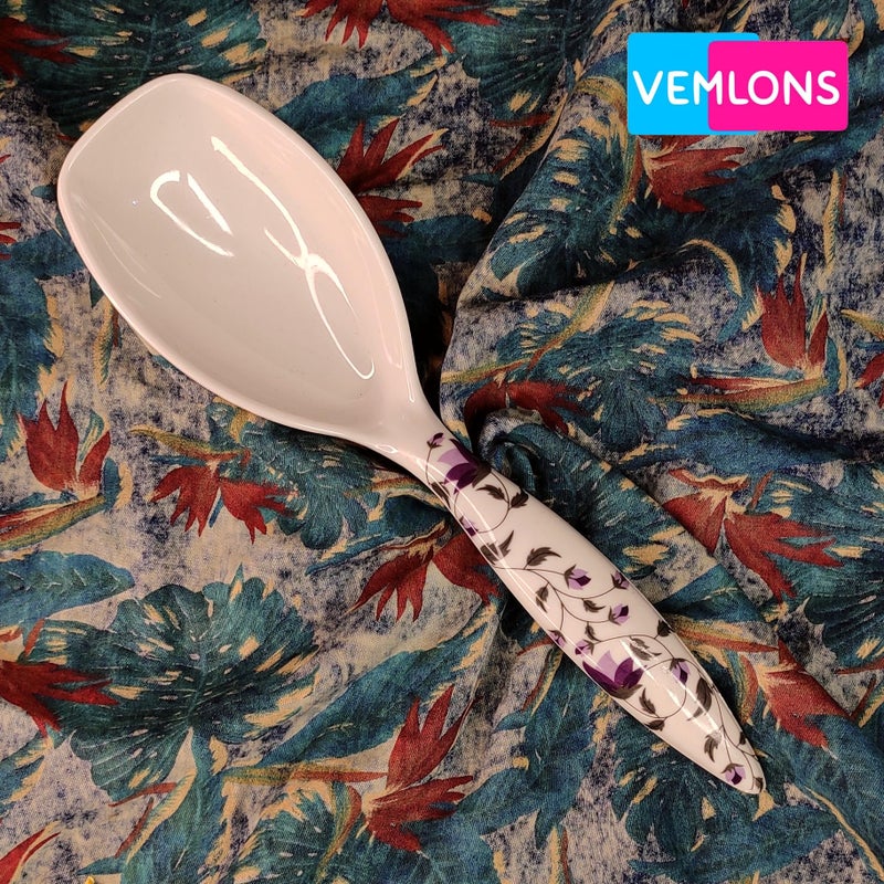 Vemlons Serving Spoon, Long Handle Serving Spoon Melamine Tableware (Set of 4) - Image 2