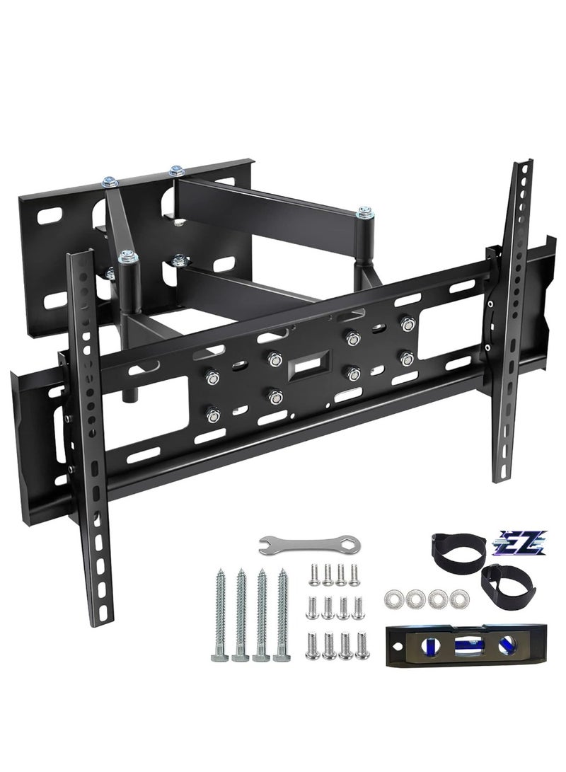 ELTRAZONE Adjustable, Tilting and Swivelling TV Wall Mount for Curved Flat TVs and Monitors VESA 400 x 600 Max (32-75 Inch) 50 kg Max TV Mount, Tilt, Swivel - Image 1