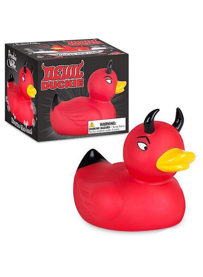 Archie McPhee Devil Duckie Rubber Duck - Image 4