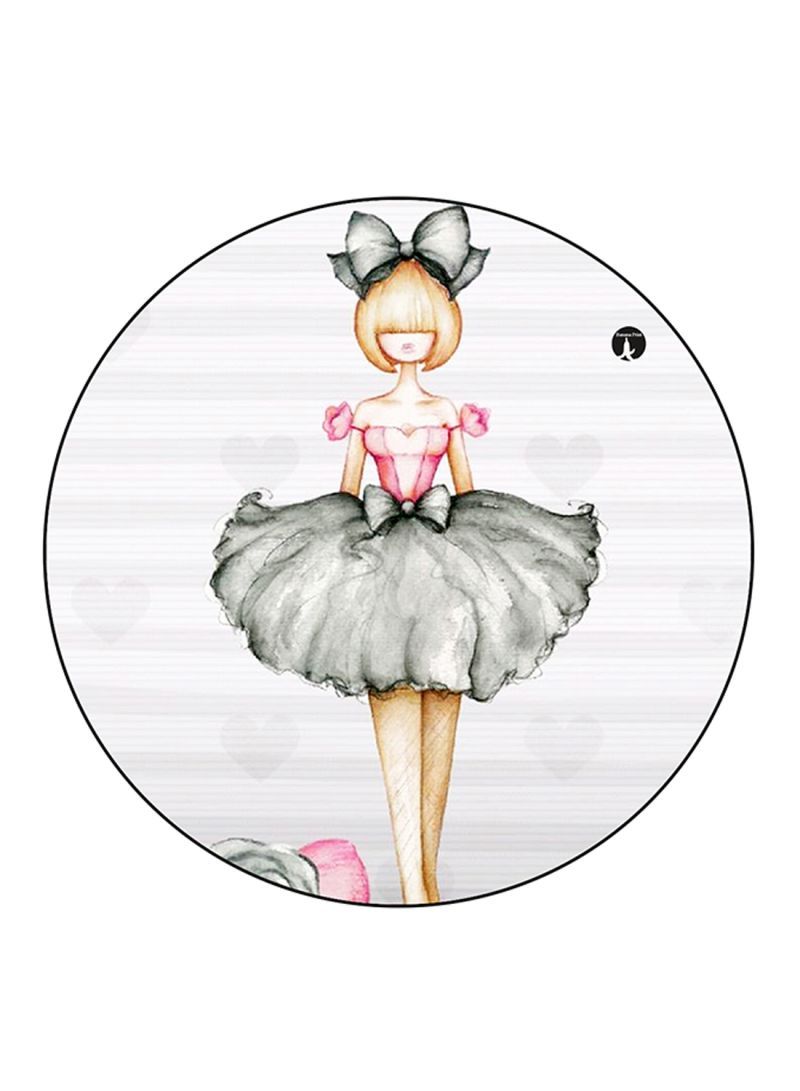 RKN Girl Printed Mouse Pad Multicolour