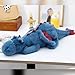 Leahaoe Weighted Stuffed Animals 275 2Lbs Soft and Sturdy Weighted Dragon Plush for Kids and Adults Small Blue Dragon Stuffed Animal - Image 3