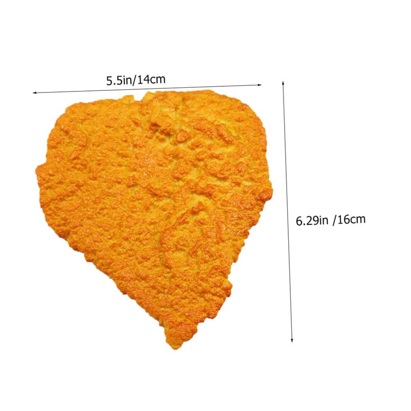 High Simulation Chicken Cutlet Food Prop Model For Bakery Restaurant Decor Photography Display - Image 3
