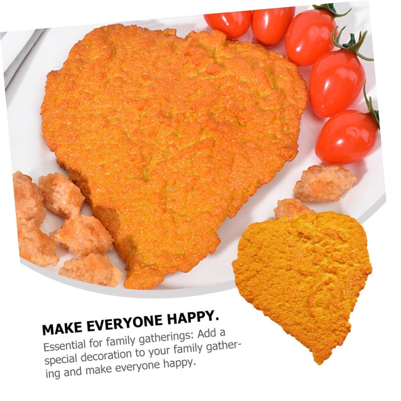 High Simulation Chicken Cutlet Food Prop Model For Bakery Restaurant Decor Photography Display - Image 5